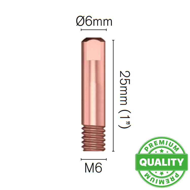 BOQUILLA M6X25X1.0 (BINZEL B1504) (MAXWELDING)
