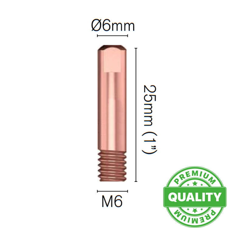 BOQUILLA M6X25X1.6 (BINZEL B1506)