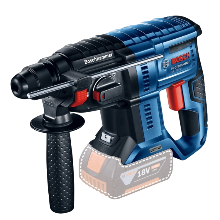 ROTOMARTILLO INALÁMBRICO DE 18 VOLT MODELO GBH 180-LI SIN BATERÍA BOSCH 06
