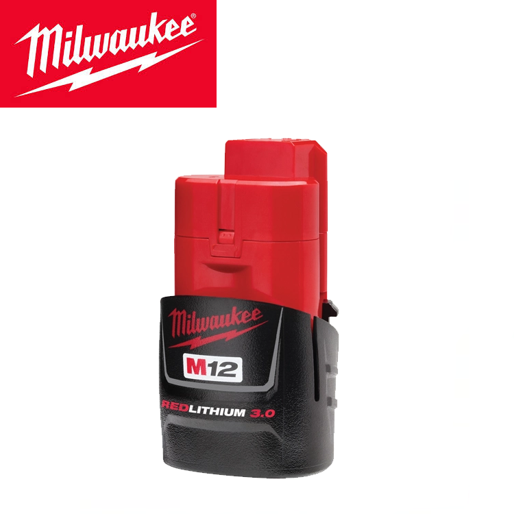 PAQUETE DE BATERÍA COMPACTA 3.0 M12™ REDLITHIUM™ MILWAUKEEE 48-11-2430