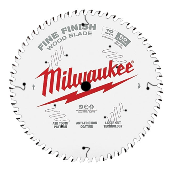 (3) 7-1/4 40T FINE FINISH BL MILWAUKEE 48-40-0726