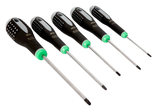 SET DESTOR. TORX 5PCS. ERGO BAHCO BE-9885