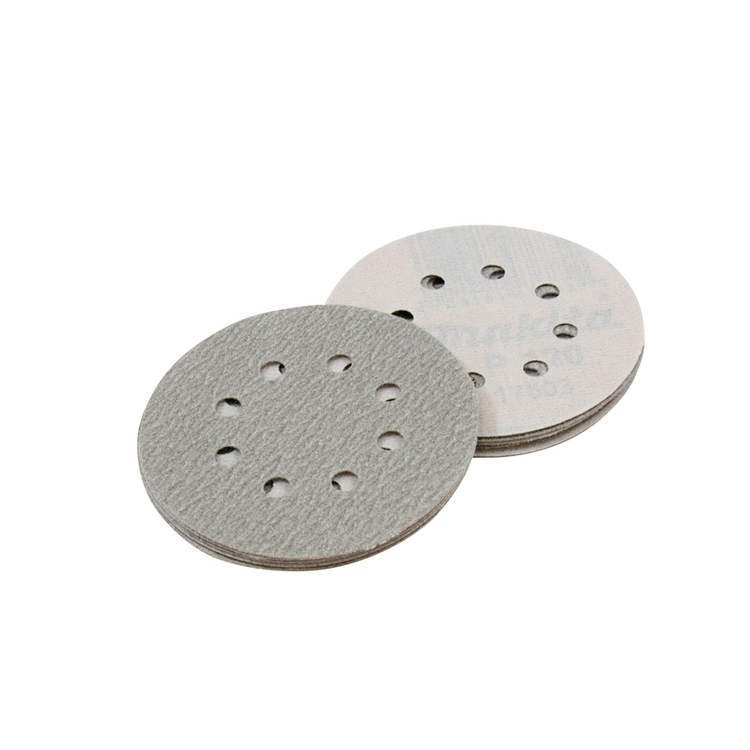 DISCO LIJA ABRASIVO 125MM #150 VELCRO 10 PZS BO5030/5040 MAKITA D-65866