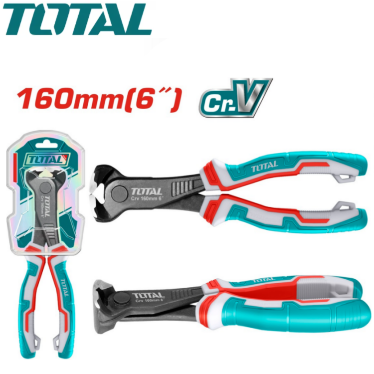 ALICATE DE CORTE FRONTAL 6 INDUSTRIAL TOTAL THT260606