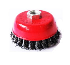 GRATA CONICA TRENZADA Ø75MM M14