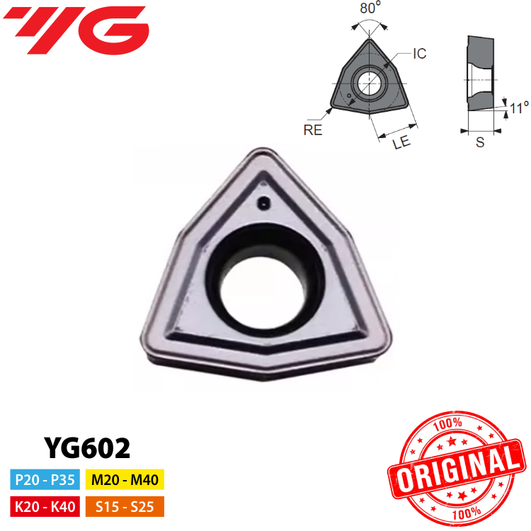 Inserto Broca Wcmx 06T308-Yg602