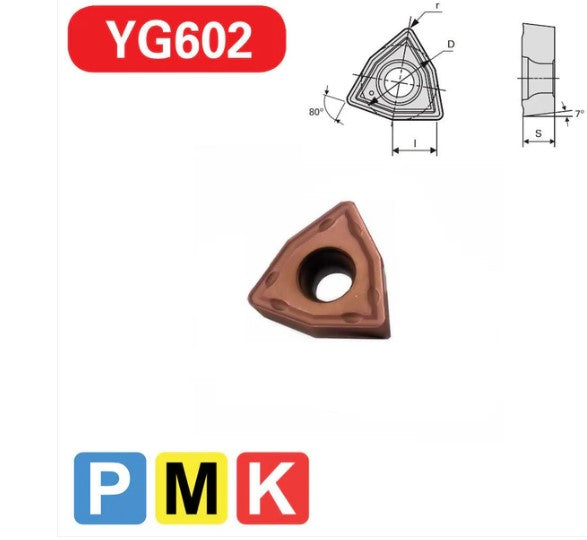 INSERTO BROCA WCMX 080412-YG602