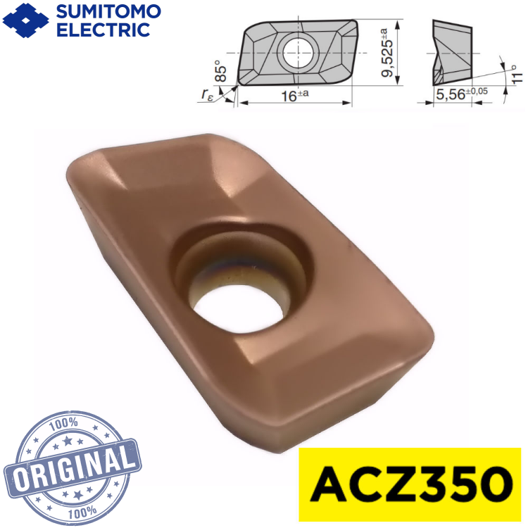INSERTO FRESA APMT 160508PDER-H ACZ350