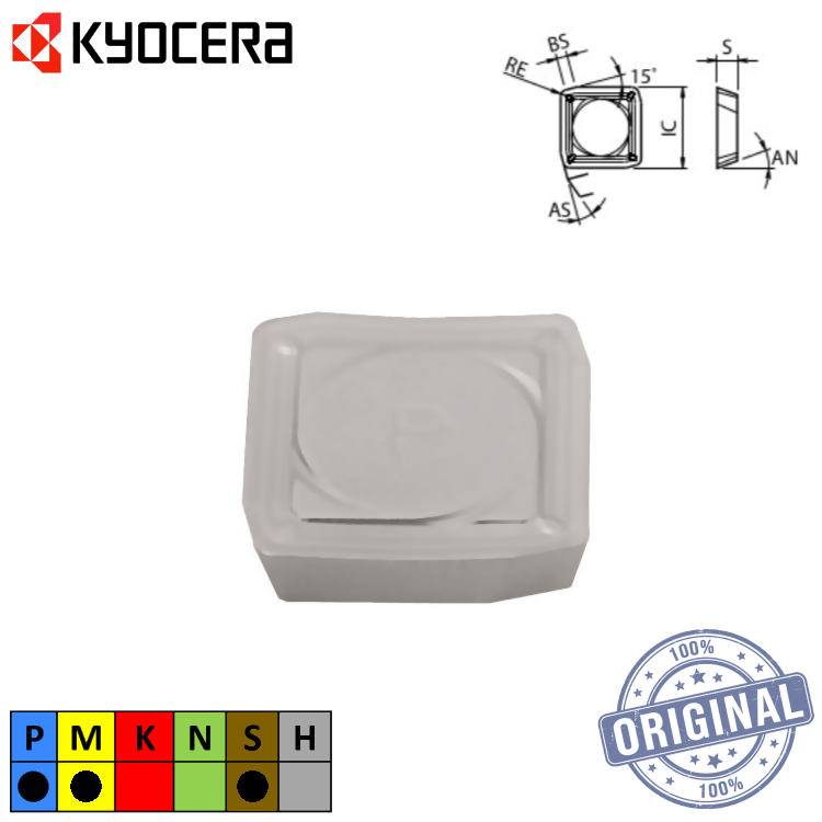 Inserto Fresa Spkr 1203Eder-S Pr1225 Tkb05440