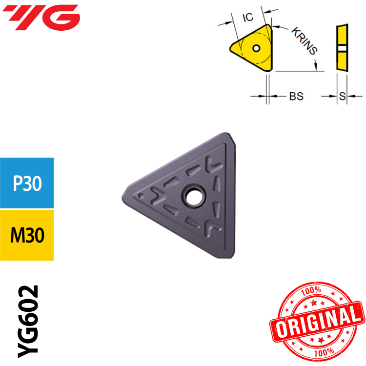 Inserto Fresa Tpkr 2204Pdtr-Yg602