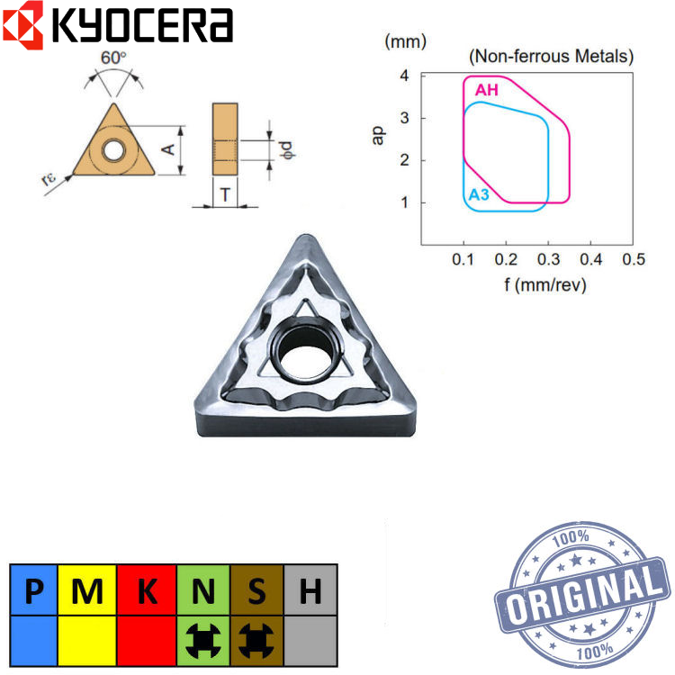 Inserto Torno Tnmg 160408Ah Kw10 Twe04429