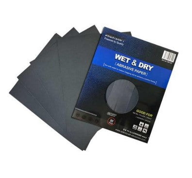 Lija 230X280Mm Grado 60 Wet & Dry (Madera)(Al Agua)(Carburo De Silicio)