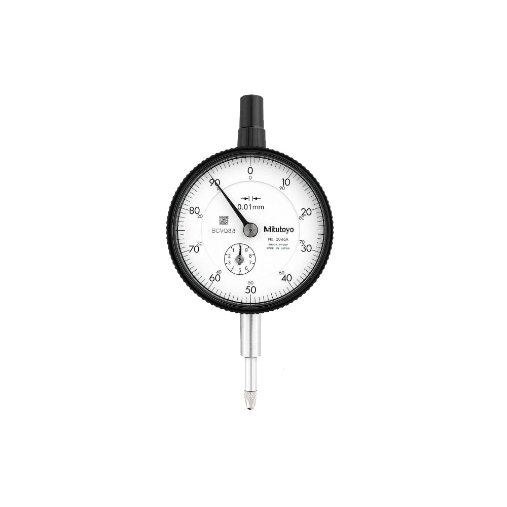 Reloj Comparador 0.01 Mm. Rango 10 Mm. (2046A) Mitutoyo (4901847)
