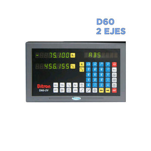 Visualizador De Cotas Digital D60 Para 2 Ejes Multifuncinal (40-135-905)