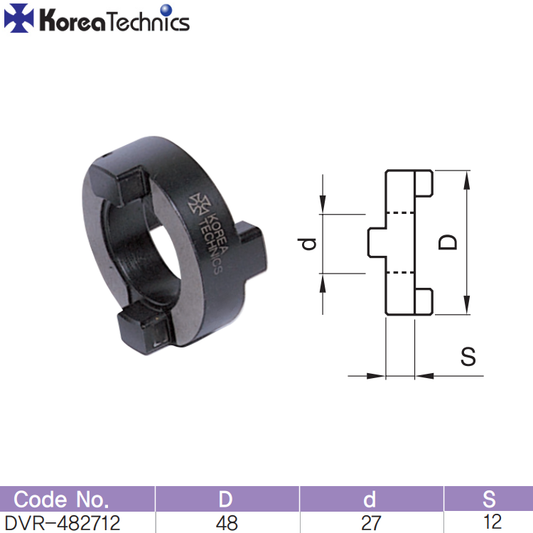 ANILLO-GUIA DVR-482712 Ø48MM ØINT.27MM