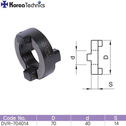 ANILLO-GUIA DVR-704014 Ø70MM ØINT.40MM