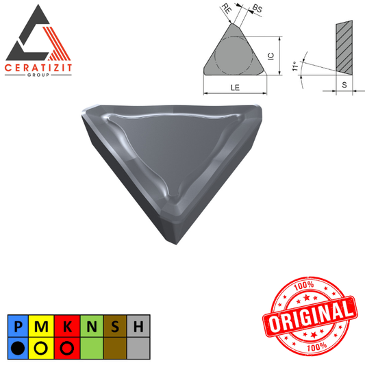 Inserto Fresa Tpkr 2204Pdsr-29 Ctpp235