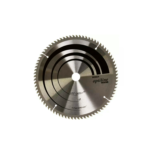 DISCO DE SIERRA CIRCULAR PARA MADERA DE 12 PULGADAS, 100 DIENTES, DIMENSIÓN ORIF