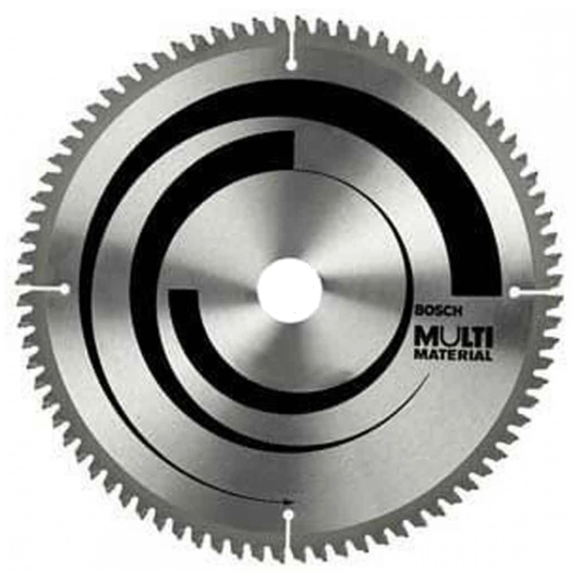 DISCO DE SIERRA CIRCULAR MULTI MATERIAL DE 10 PULGADAS, 80 DIENTES    BOSCH  2608642201
