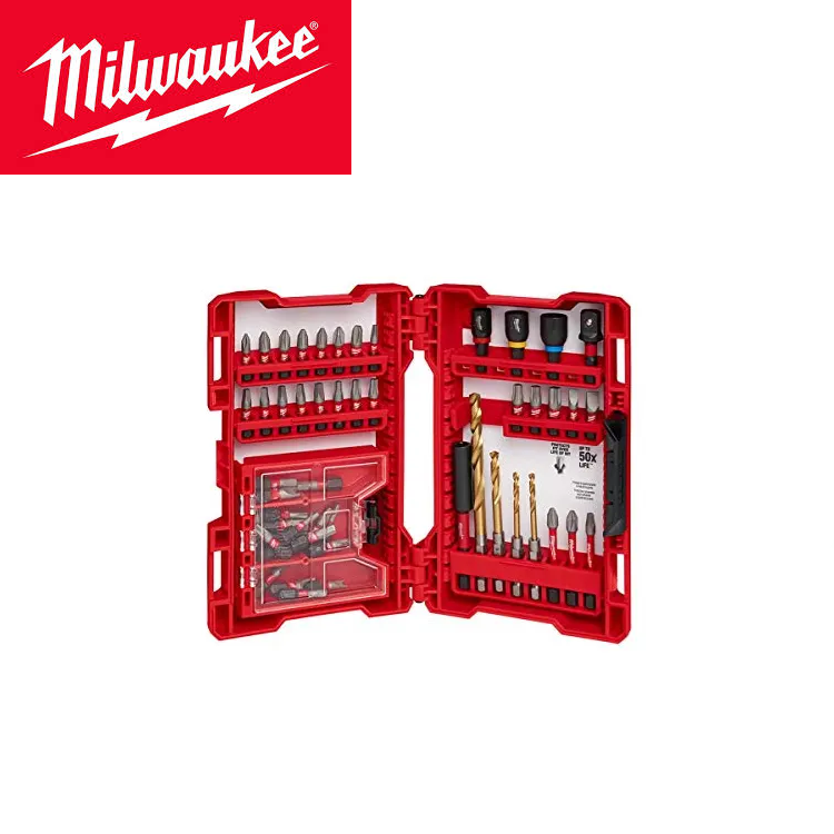 SHOCKWAVE 52PC ELECTRICIANS IMPACT DRIVER BIT SET     MILWAUKEE     48-32-4025