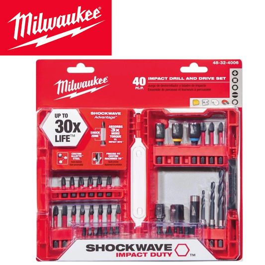 55PC IMPCT SET SHOCKWAVE     MILWAUKEE   48-32-4028