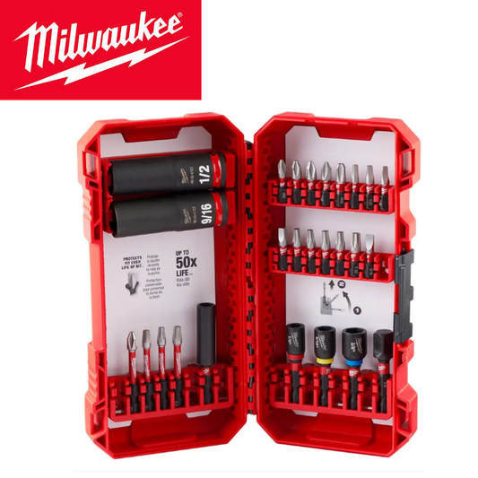 SHOCKWAVE™ DRIVE AND FASTEN SET 26PC    MILWAUKEE  48-32-4408