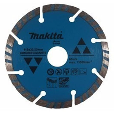 DISCO DIAMANTADO SEGMENTADO/HUMEDO 115x22.23MM P/CONCRETO Y GRANITO -125 X 2