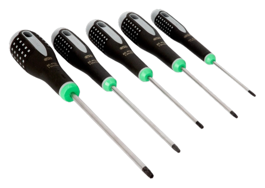 SET DESTOR. TORX 5PCS. ERGO      BAHCO    BE-9885