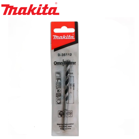 BROCA MULTIPROPOSITO OMNIBOHRER 3X60 -  6 x 100 MM    MAKITA    D-35112