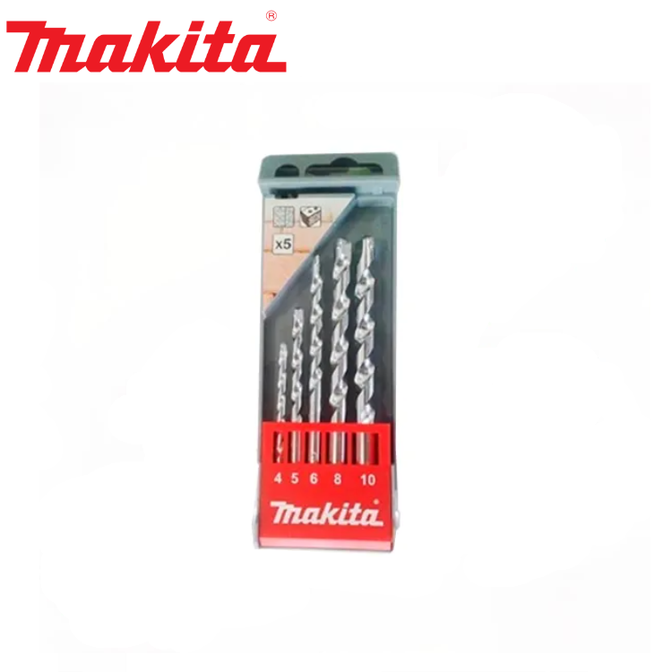 SET DE BROCAS PARA LADRILLO    5 PIEZAS   MAKITA   D-41377