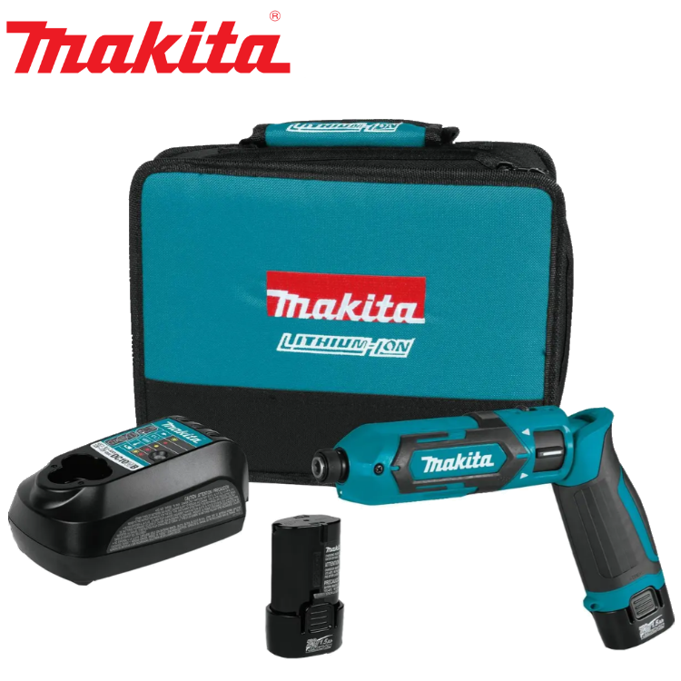 ATORNILLADOR DE IMPACTO  7.2 V + 2 BATERIAS LI-ION 1.5AH     MAKITA     TD022DSE