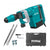 TALADRO DE DEMOLICION 1500W / 25J + 2 CINCELES     TOTAL       TH215002
