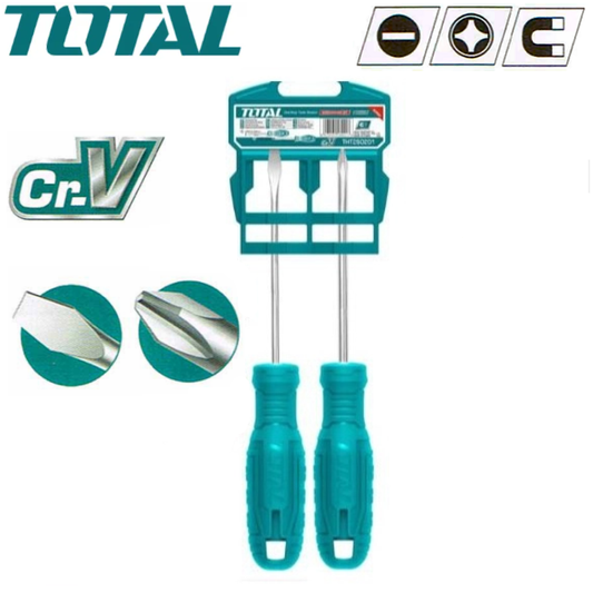 JUEGO DE DESTORNILLADORES DE 2 PIEZAS    TOTAL   THTDC250201