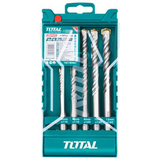 Juego Brocas Sds Plus - 5 Pcs  Total    Tac190501