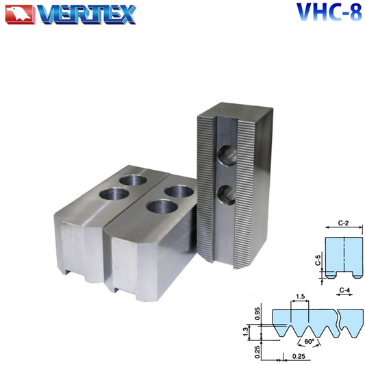 GARRAS BLANDAS VHC-08 (3PCS)