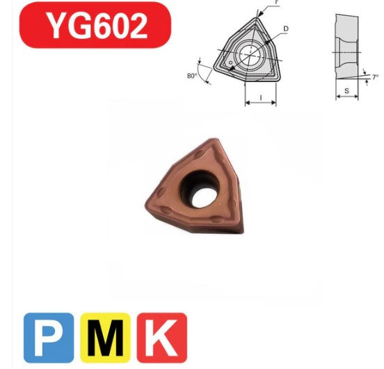 INSERTO BROCA WCMX 030208-YG602