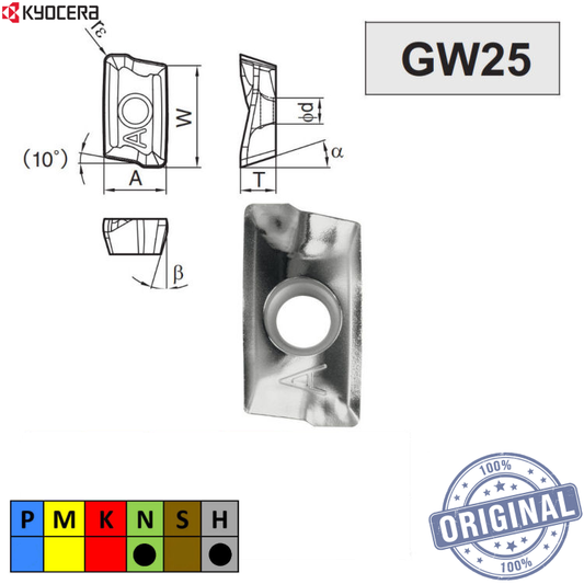 Inserto Fresa Bdgt 170420Fr-Ja Gw25