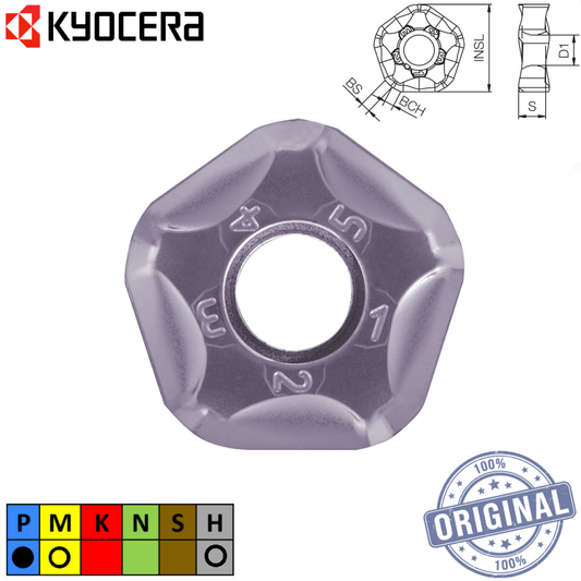 Inserto Fresa PNMU 1205ANER-GM PR1525/PR1825