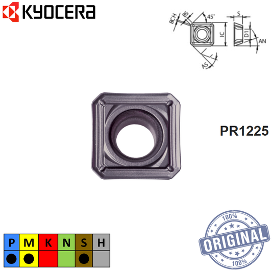 Inserto Fresa Sekt 1204Afen-S Pr1225 Tkb05234