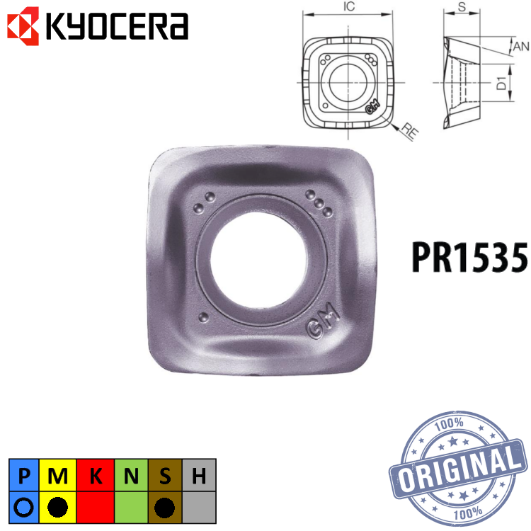Inserto Fresa Somt 100420Er-Gm Pr1535