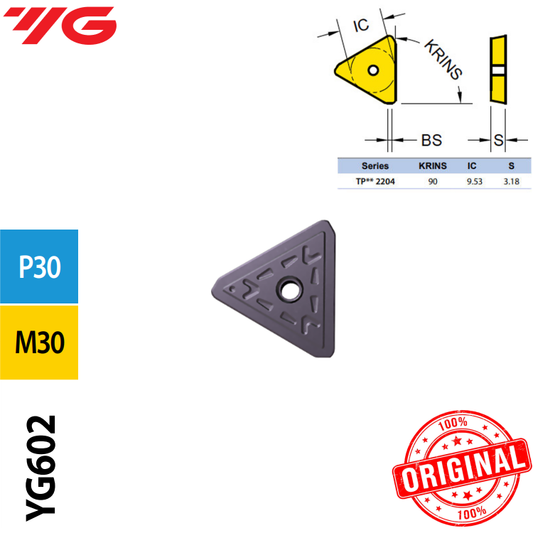 Inserto Fresa Tpkn 1603Pdtr-Yg602