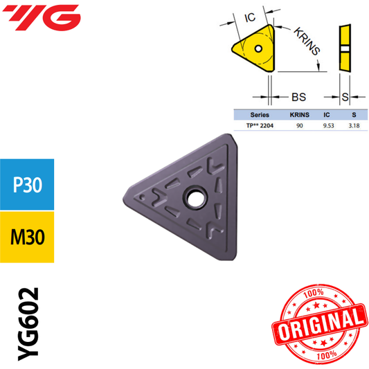 Inserto Fresa Tpkn 2204Pdtr-Yg602