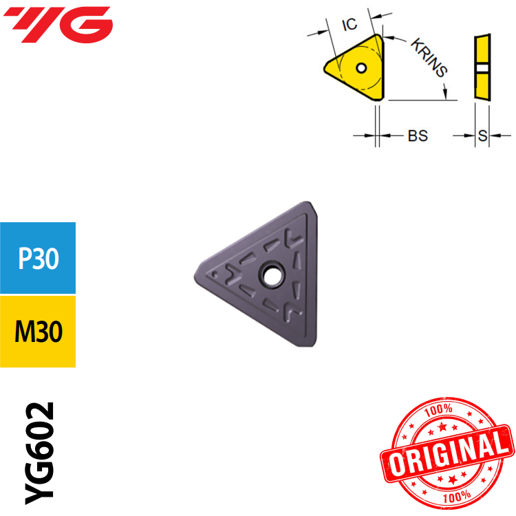 INSERTO FRESA TPKR 1603PDTR-YG602