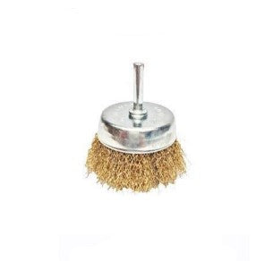CEPILLO DE COPA Ø75MM CON VASTAGO DE 6MM