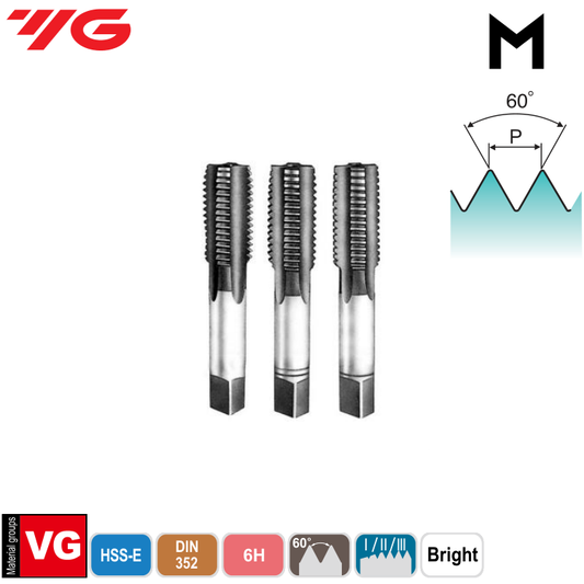 MACHO M10X1.5+5%CO (DIN352)YG-1 TC353429