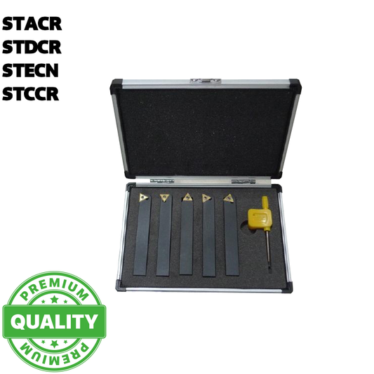 Set De Porta Herramienta Ext. 5 Pcs De 20Mm  Ws01-20Tin