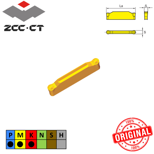 Inserto Ranurado Zrfd0303-Mg Ybg302 3Mm