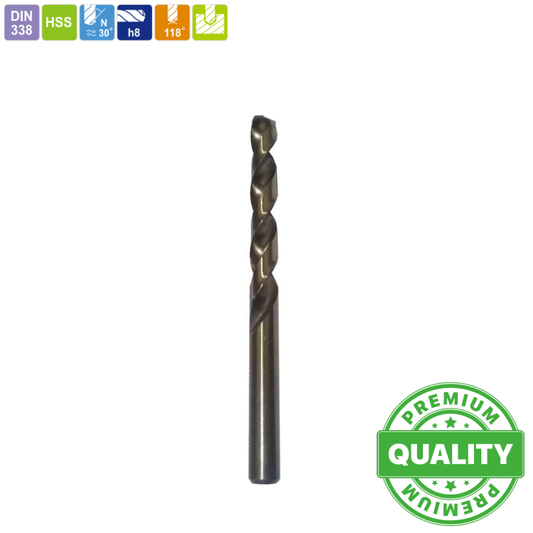BROCA CILINDRICA 05.00 MM CON 5%CO