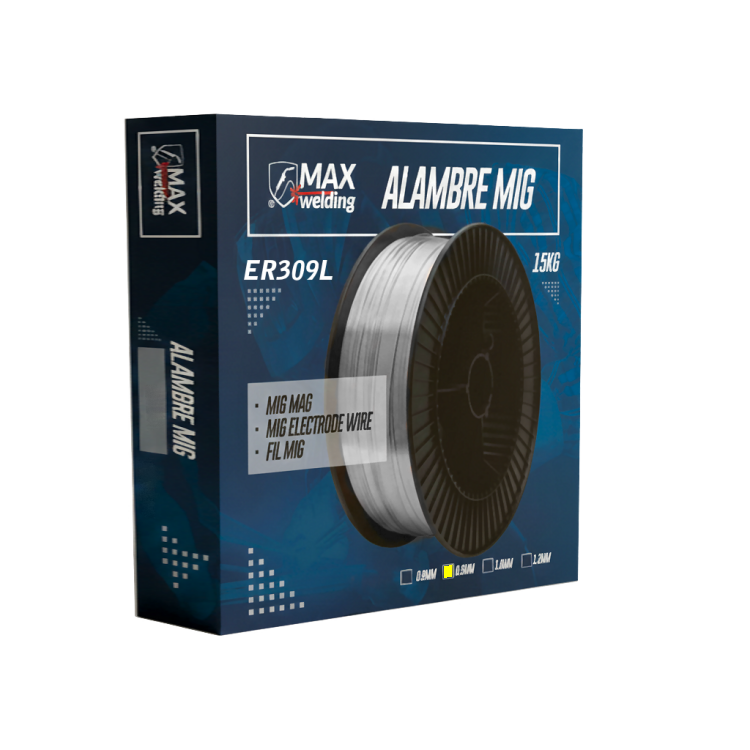 ALAMBRE AWS ER309L (1.0MM) 15KG (MAXWELDING)