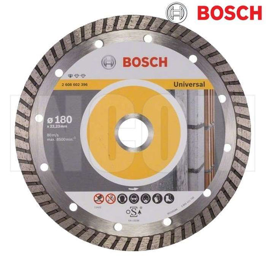 DISCO DIAMANTADO RANURADO Y TURBO DE 7 PULGADAS. UNIVERSAL    BOSCH    260860239
